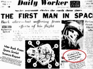 Ar J. Gagarinas tikrai buvo pirmasis tarybinis kosmonautas Ar J. Gagarinas Tikrai Buvo Pirmasis Tarybinis Kosmonautas